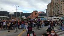 Las mujeres colombianas protestan contra la impunidad de los violadores