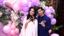 Bipasha Basu flaunts her baby bump in Insta pics