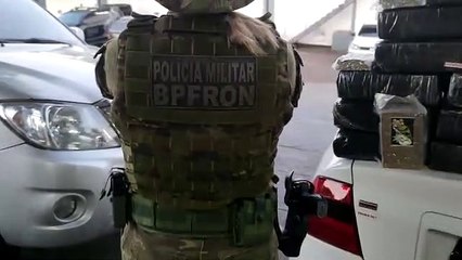 BPFron apreende maconha e skunk em Umuarama