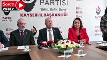 Ümit Özdağ: Erdoğan’ın yasal olarak seçimlere girmesi mümkün değil