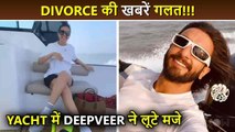 Amid Divorce Rumors, Ranveer Singh Gets Romantic With Deepika Padukone, Enjoy in A Yacht