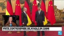 Olaf Scholz en Chine : 