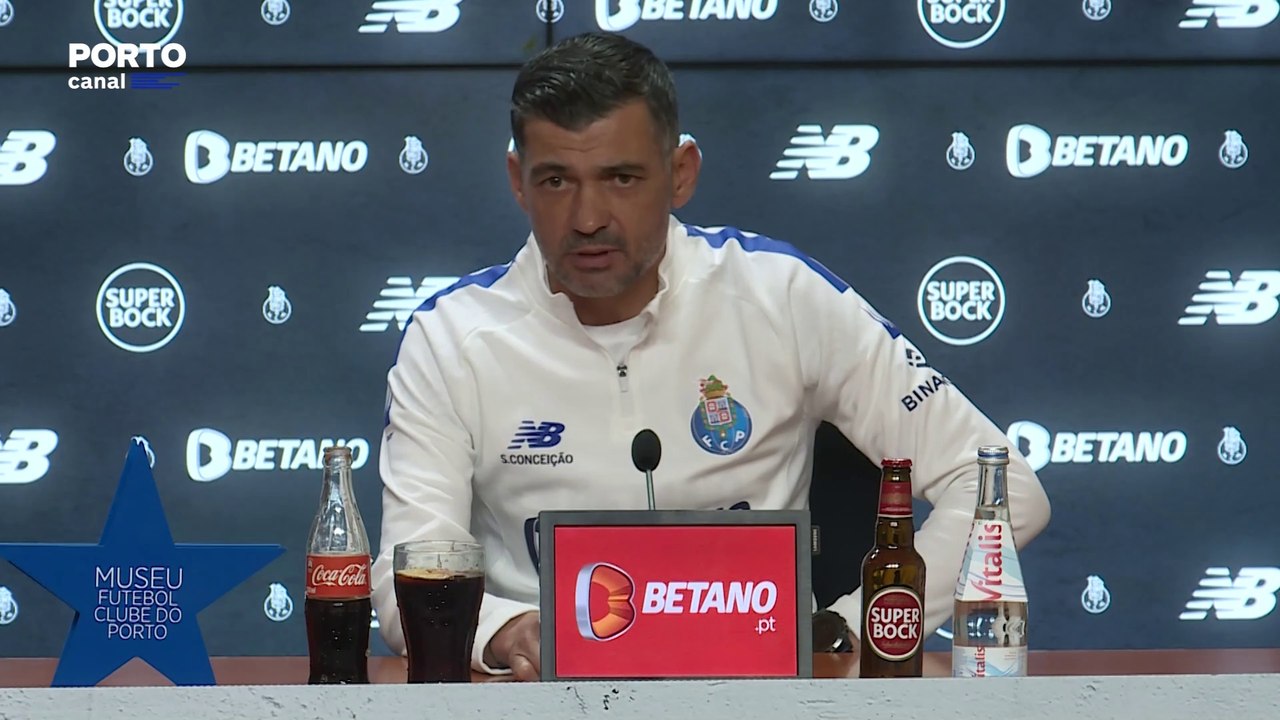 Sérgio Conceição: "A pressão é sempre a mesma. Aqui somos sempre obrigados a ganhar"
