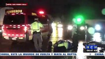 Motociclista hlesionado tras embestida de camioneta #MóvilSPS