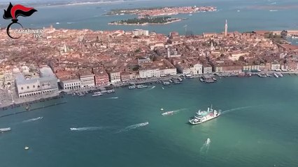 Скачать видео: Venezia, Carabinieri inaugurano progetto contro il traffico di opere d'arte