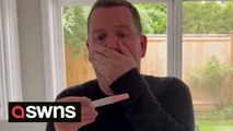 This woman surprised her husband with her pregnancy on his birthday, after years of fertility issues.