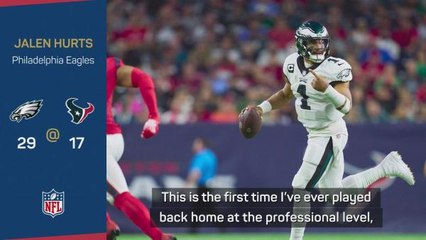 Proud Hurts enjoys 'special' homecoming win