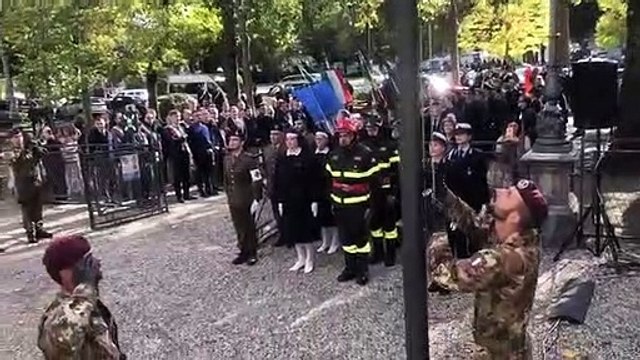Festa dell'Unità nazionale e delle forze armate: la cerimonia dell'alzabandiera