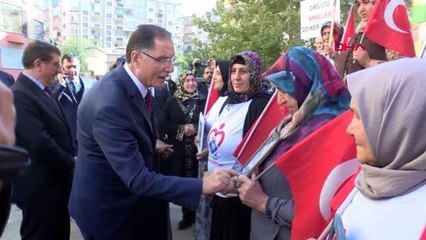 BAŞDENETÇİ MALKOÇ'TAN EVLAT NÖBETİ YAPAN AİLELERİ ZİYARET