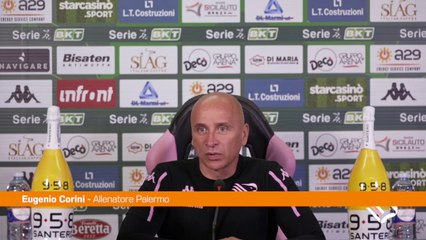 Corini "Parma è forte ma dal Palermo mi aspetto costante crescita"