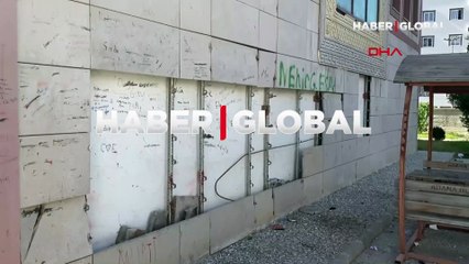 Cemevi duvarına 'çirkin yazı' tepkisi