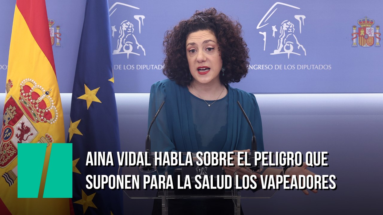 Aina Vidal habla sobre el peligro que suponen para la salud los vapeadores