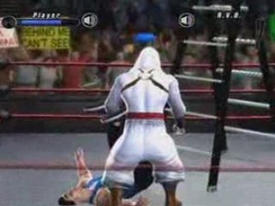 WWE SVR 2008 Online Xbox 360 Match9