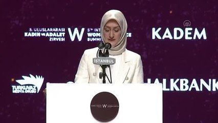 KADEM Yönetim Kurulu Başkanı Gümrükçüoğlu, 5. Uluslararası Kadın ve Adalet Zirvesi'nde konuştu (1)