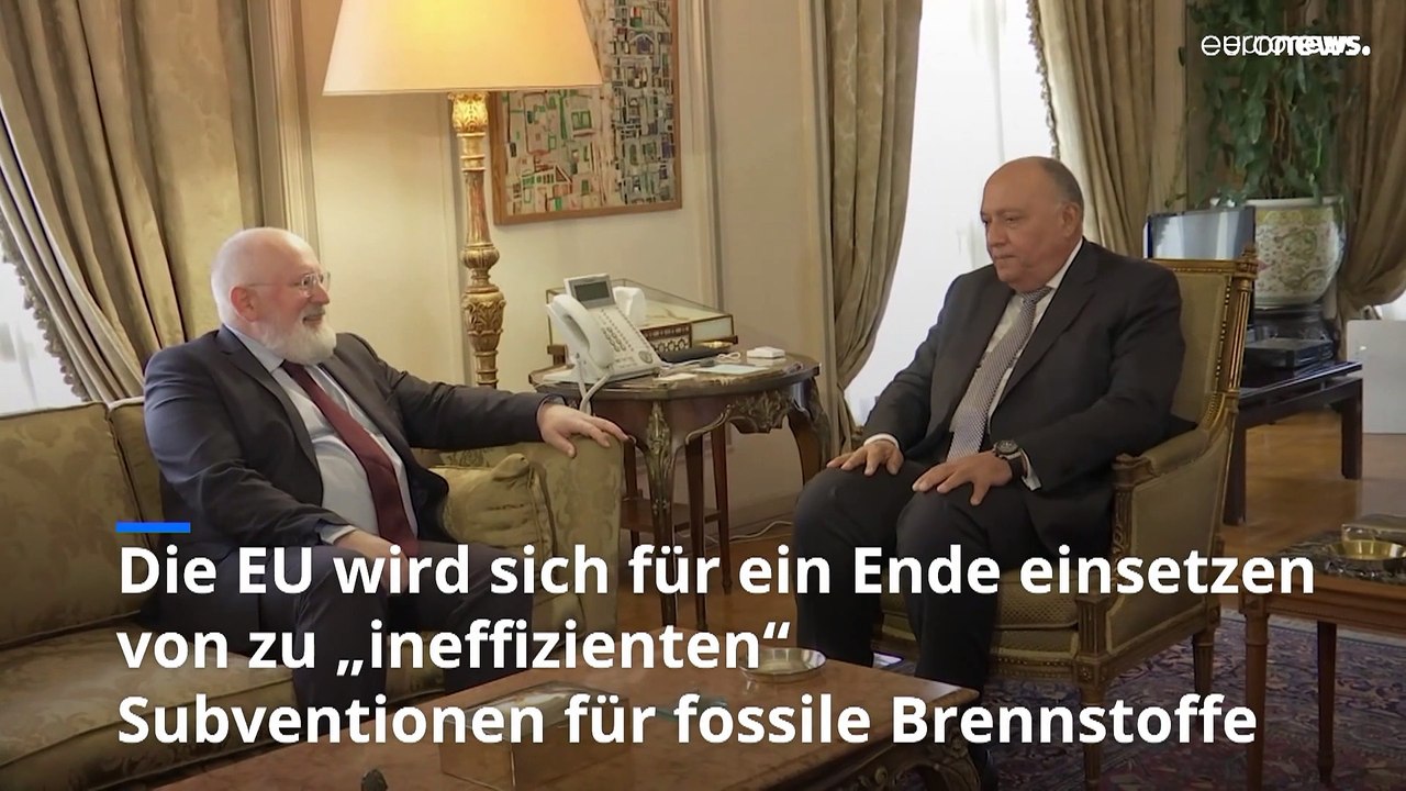 EU-Spitzen jetten zur COP27 während Kohle länger genutzt wird