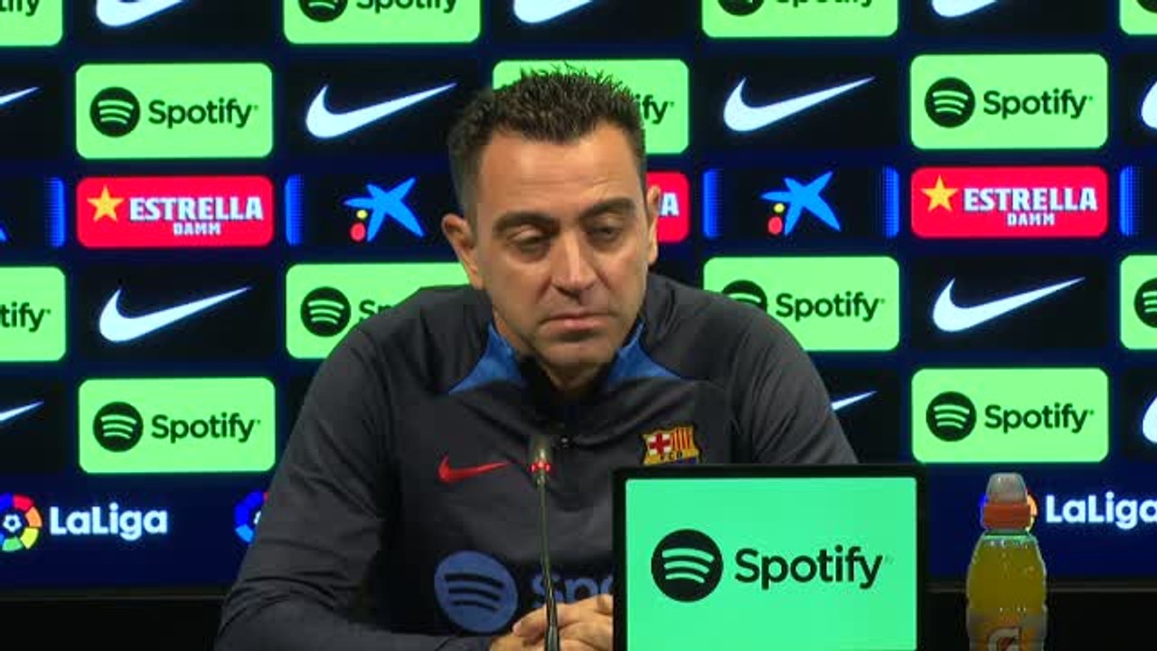 Xavi: "No sé si he sido justo con Piqué, pero he sido honesto en todo momento"