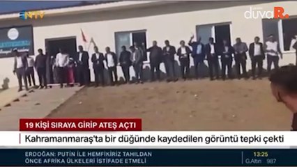 19 kişi yan yana dizilip ateş açtı
