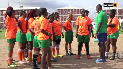 Au coeur de la préparation du rugby féminin ivoirien