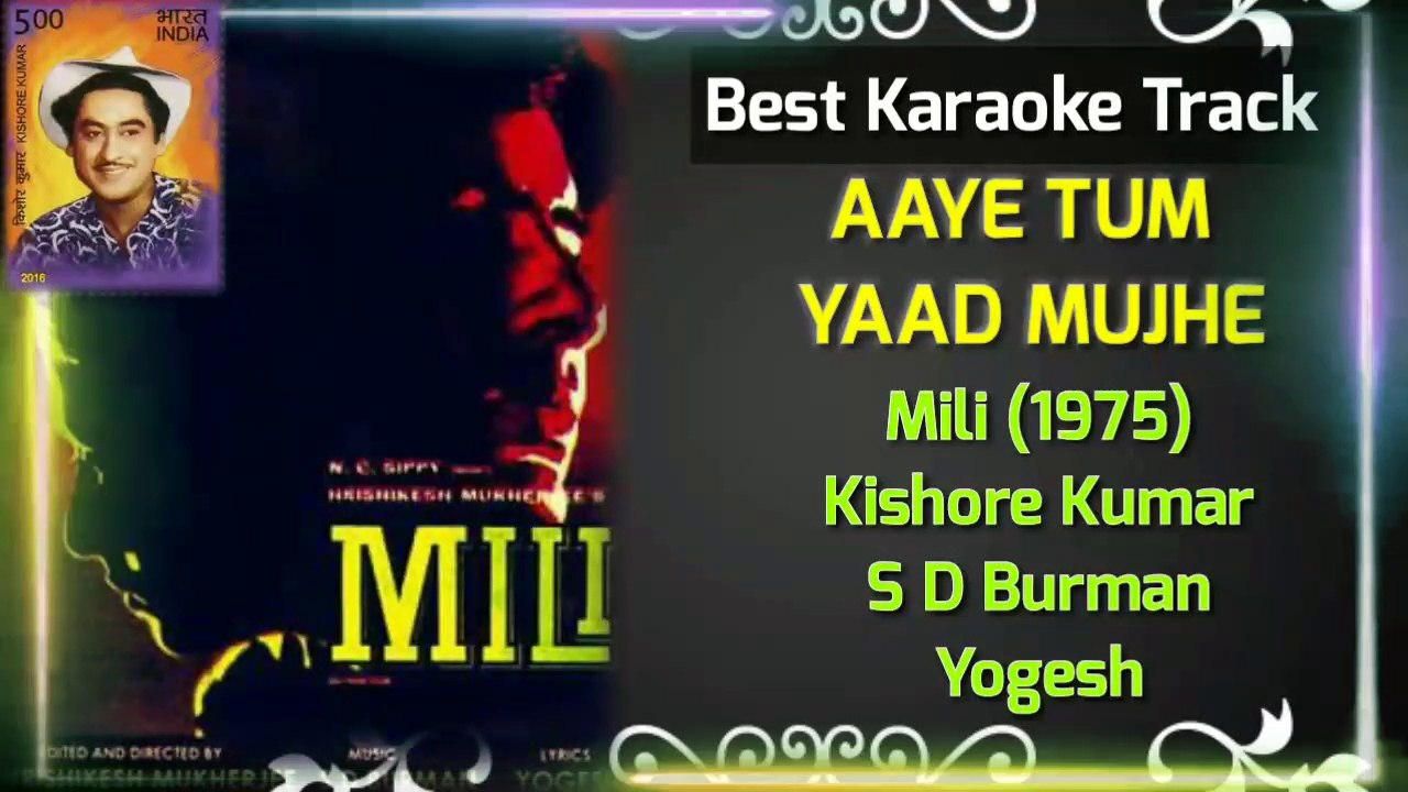 Aaye Tum Yaad Mujhe | Best Karaoke by Sandeep Jain