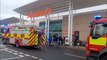 Firefighters attend Sainsbury's after fire alarm sounds and tannoy asks shoppers and staff to evacuate