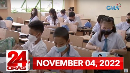 24 Oras Express: November 4, 2022 [HD]
