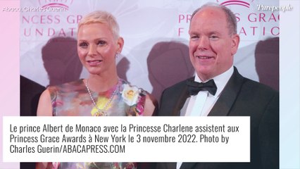 Charlène de Monaco : Regards amoureux et look très original, la princesse rayonne