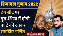 Himachal Election 2022: Darang सीट पर Kaul Singh Thakur के सामने उनका शिष्य |वनइंडिया हिंदी*Politics