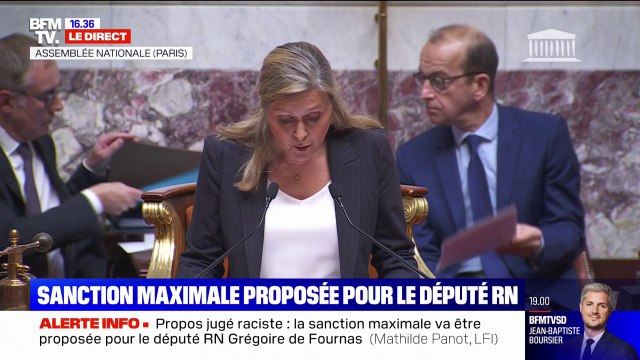 Yaël Braun-Pivet qualifie de grave incident les propos jugés racistes de Grégoire de Fournas à l'Assemblée nationale