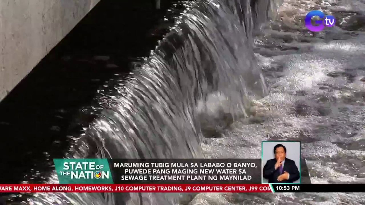 Maruming tubig mula sa lababo o banyo, puwede p...