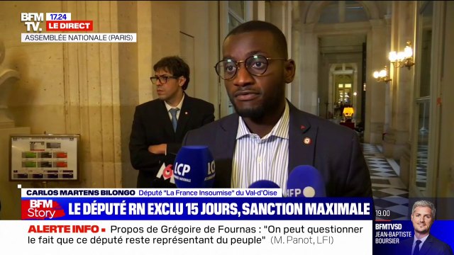 Propos jugés racistes: Carlos Martens Bilongo se dit soulagé de la sanction prise à l'égard de Grégoire de Fournas