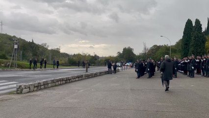 4 novembre, il presidente del Senato La Russa al Sacrario di Redipuglia