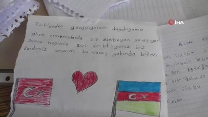 Iğdır'dan Azerbaycan askerlerine moral mektubu