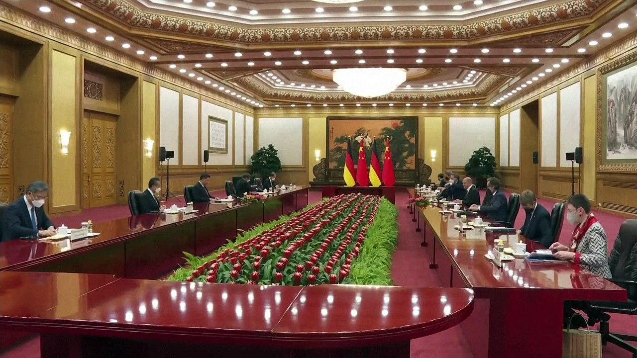 Scholz in China: 'Richtige Reise zum richtigen Zeitpunkt'