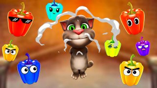 Talking Tom Billu Chilli Funny Video Billu eating samosa Billu watermelon Billu Cartoon.