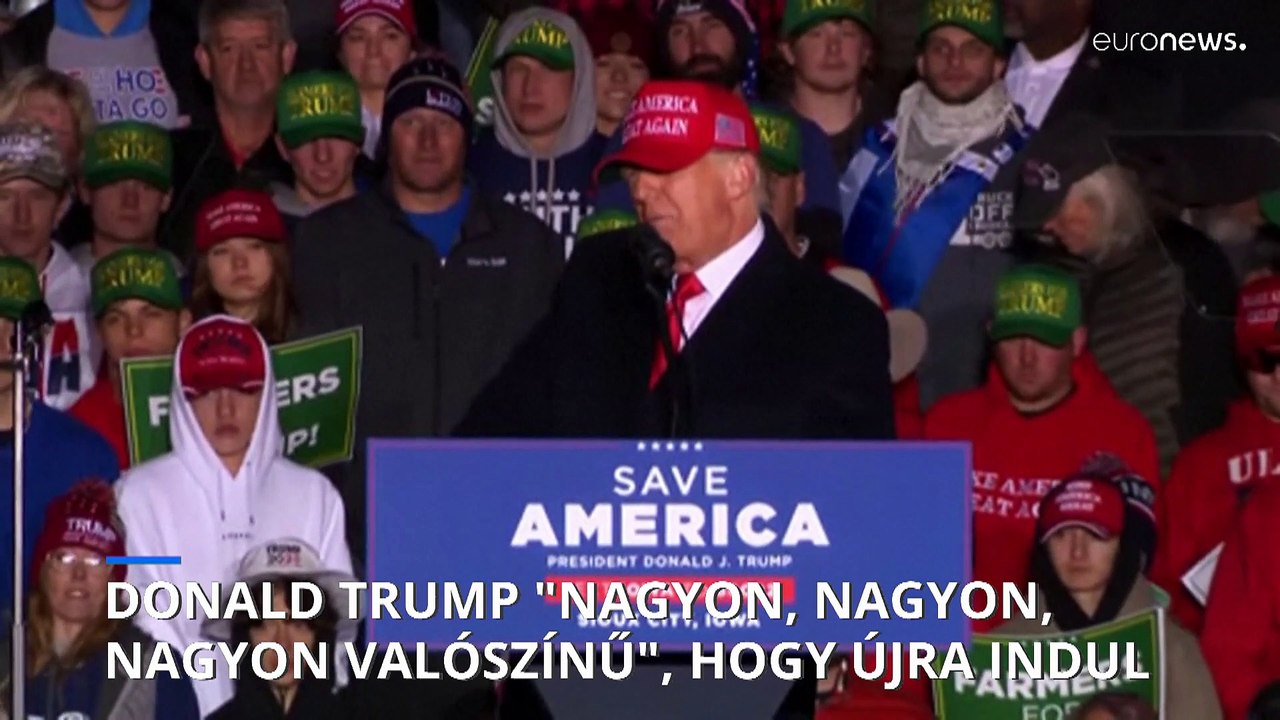 Trump: nagyon, nagyon, nagyon valószínű, hogy ú...