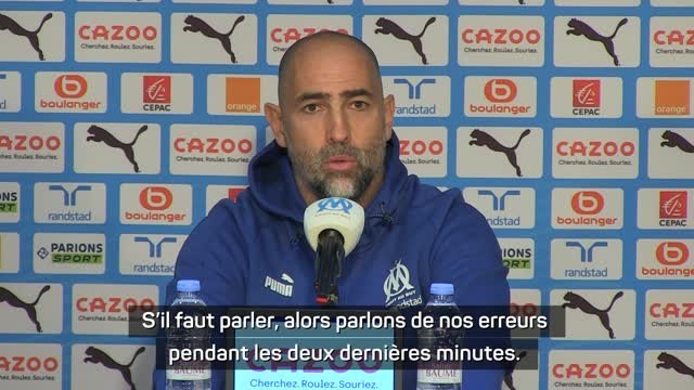 Marseille - Avec le recul, Tudor refuse la polémique sur le deuxième but de Tottenham : On voulait tout donner pour rester en Ligue des champions