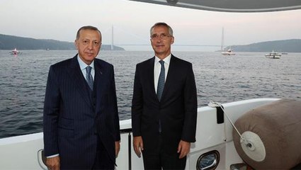 Tam 2,5 saat sürdü! Stoltenberg, görüşme biter bitmez Cumhurbaşkanı Erdoğan ile ilgili mesaj yayınladı