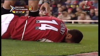 مباراة ارسنال و توتنهام الدوري الانحليزي 2003/2004