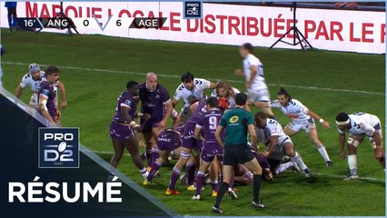 PRO D2 - Résumé SA XV Charente-SU Agen: 16-12 - J10 - Saison 2022/2023
