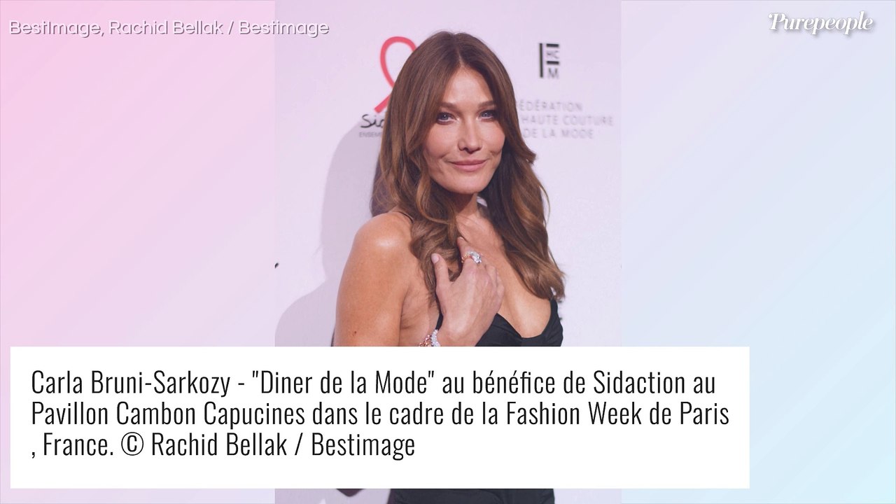 Carla Bruni-Sarkozy ironique sur son "grand âge" : ce qu'elle ne peut "plus" faire aujourd'hui