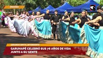 Garuhapé celebró sus 76 años de vida junto a su gente