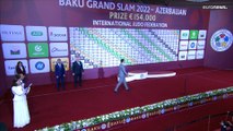 Azerbaiyán demuestra su fortaleza en el primer día de judo de Grand Slam de Bakú