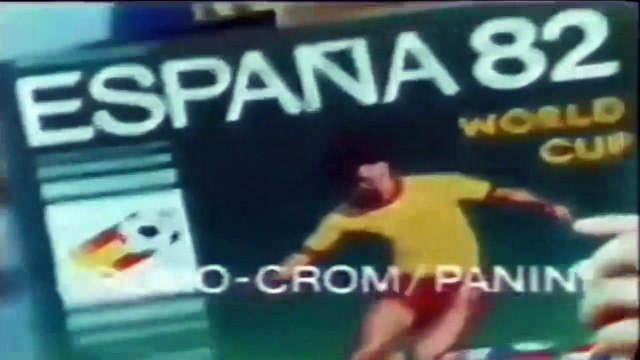 Album de figuritas del Mundial de Fútbol de 1982 - CROMO-CROM/Panini - Publicidad española