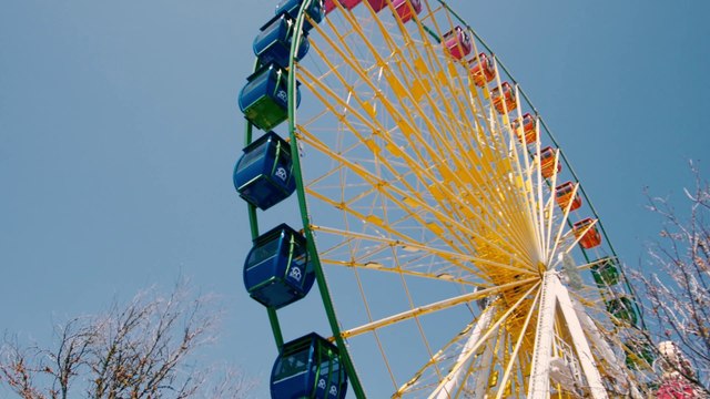 Quick Review of the Pavilion Nostalgia Park in Myrtle Beach, SC! Mini Park at Broadway at the Beach