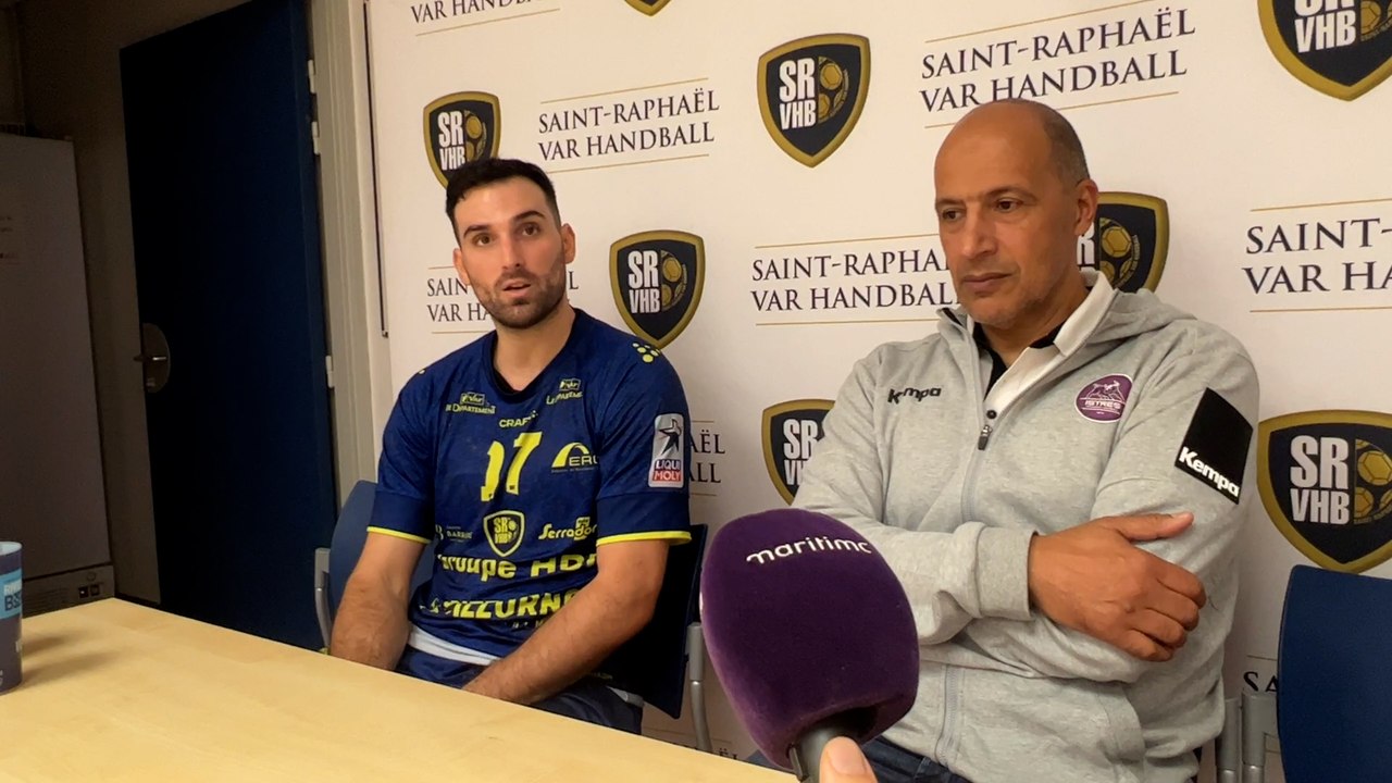 Interview maritima: Benjamin Bataille après la victoire du SRVHB contre Istres Handball