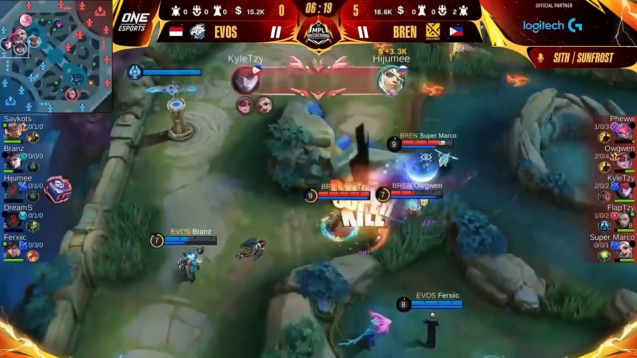 CHAMPIONS M1 VS CHAMPIONS M2  EVOS LEGENDS VS BREN ESPORTS GAME 1 MPL INVITATIONAL 2022 MLBB