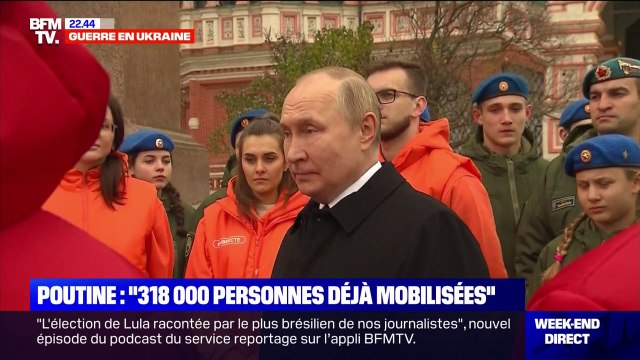 Armée russe: Le flux de bénévoles ne diminue pas , affirme Vladimir Poutine