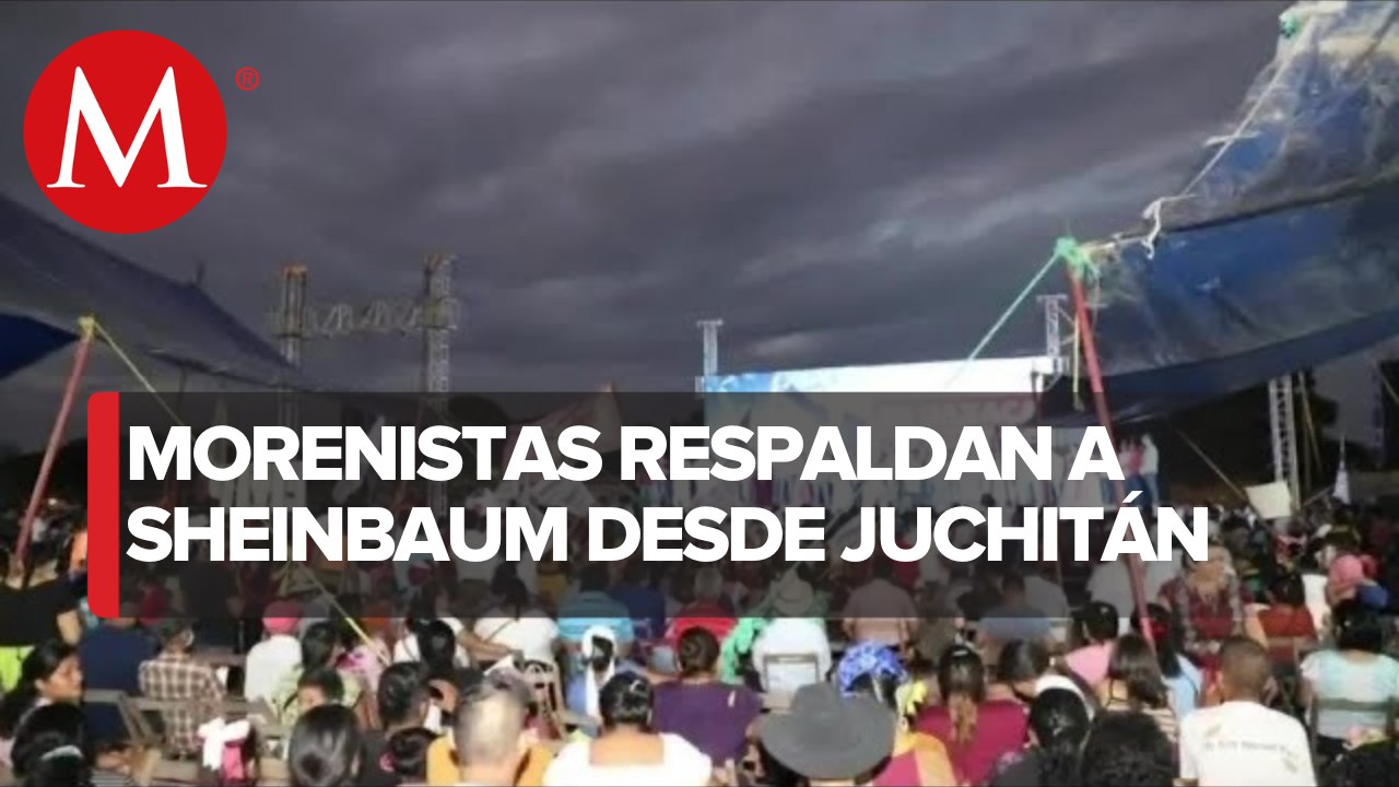 15 mil simpatizantes de Morena abarrotan explan...