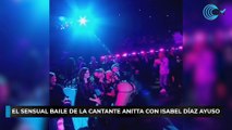 El sensual baile de la cantante Anitta con Isabel Díaz Ayuso