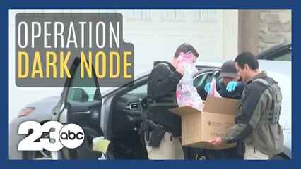 Video herunterladen: Operation Dark Node executes 21 search warrants, makes 29 arrests in Bakersfield